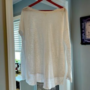 Elieen Fischer lightweight long sleeve tunic top